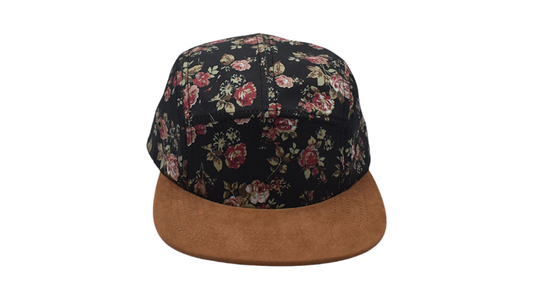 5 Panel Floral Hat